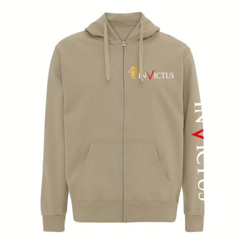 Invictus Hoodies Zip – With 3 Print